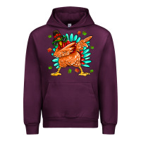 Mauve Wine turkey Urban Hoodie - MaliasSmallBusiness