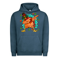 Pigment Midnight Navy turkey Urban Hoodie - MaliasSmallBusiness