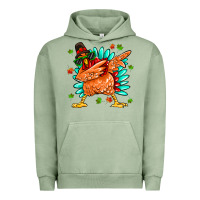 Pigment Oil Green turkey Urban Hoodie - MaliasSmallBusiness