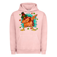 Pigment Salmon turkey Urban Hoodie - MaliasSmallBusiness