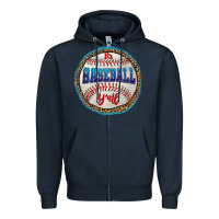 Navy it's baseball y'all Zipper Hoodie - HRA Design Shop