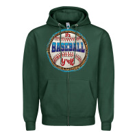 Sports Green it's baseball y'all Zipper Hoodie - HRA Design Shop