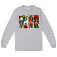Moon Dust lady of guadalupe coffee cups Long Sleeve Tee - Zillion Design Studio