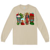 Mushroom lady of guadalupe coffee cups Long Sleeve Tee - Zillion Design Studio