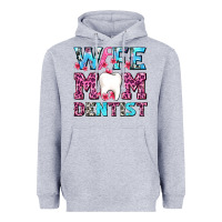 Heather Grey Wife Mom Dentist With Tooth And Floss Heavyweight Hoodie - AdoDesignShop