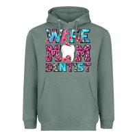 Sage Wife Mom Dentist With Tooth And Floss Heavyweight Hoodie - AdoDesignShop