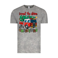 Cloud Rock sound the alarm its christmas fire truck Vintage Tee - MaliasSmallBusiness