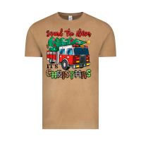 Vintage Camel sound the alarm its christmas fire truck Vintage Tee - MaliasSmallBusiness