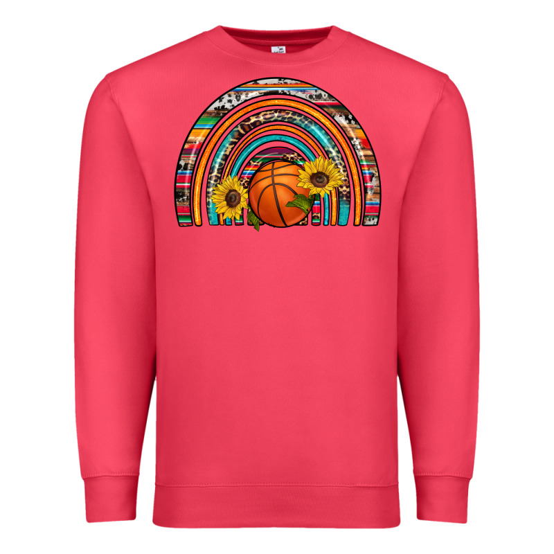 Basketball Rainbow Premium Sweatshirt by Artiststas | Teevron
