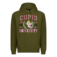 Army Green cupid university Premium Hoodie - MaliasSmallBusiness
