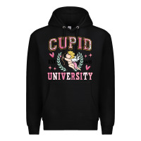 Black cupid university Premium Hoodie - MaliasSmallBusiness