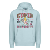 Blue Mist cupid university Premium Hoodie - MaliasSmallBusiness