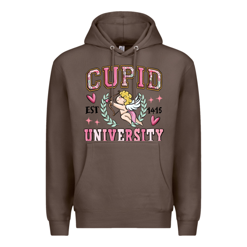 Cupid University Premium Hoodie by MaliasSmallBusiness | Teevron