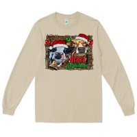 Mushroom merry christmas heifers Long Sleeve Tee - RanaPortraitStore