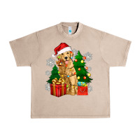 French Oak christmas golden dog Urban Heavy Tee - Zillion Design Studio