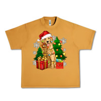 Peanut Butter christmas golden dog Urban Heavy Tee - Zillion Design Studio