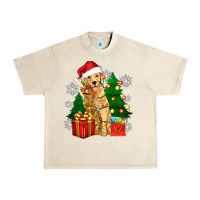 Sandshell christmas golden dog Urban Heavy Tee - Zillion Design Studio