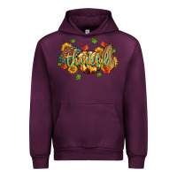 Mauve Wine thankful pumpkins Urban Hoodie - MaliasSmallBusiness