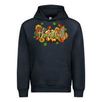 Navy thankful pumpkins Urban Hoodie - MaliasSmallBusiness