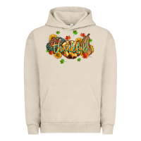 Pigment French Oak thankful pumpkins Urban Hoodie - MaliasSmallBusiness