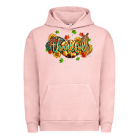 Pigment Salmon thankful pumpkins Urban Hoodie - MaliasSmallBusiness
