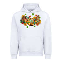 White thankful pumpkins Urban Hoodie - MaliasSmallBusiness