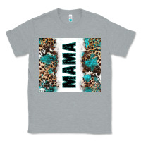 Heather Grey western mama Classic Tee - Zillion Design Studio