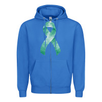 True Royal liver cancer ribbon fa element Zipper Hoodie - FaDigitalArtStudio