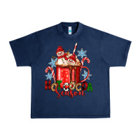 Navy hot cocoa  season Urban Heavy Tee - Zillion Design Studio