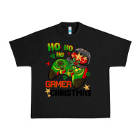 Black ho ho ho gamer Christmas Urban Heavy Tee - BarkalooDesign