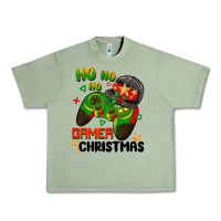 Oil Green ho ho ho gamer Christmas Urban Heavy Tee - BarkalooDesign