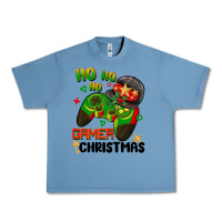 Pebble Blue ho ho ho gamer Christmas Urban Heavy Tee - BarkalooDesign