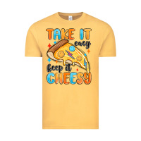 Vintage Mustard take it easy keep it cheesy Vintage Tee - MaliasSmallBusiness