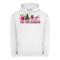 Pigment Lunar Rock tis the season pink christmas Urban Hoodie - MaliasSmallBusiness