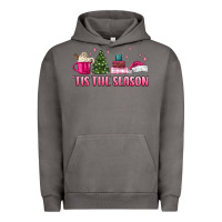 Pigment Tornado tis the season pink christmas Urban Hoodie - MaliasSmallBusiness