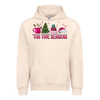 Sandshell tis the season pink christmas Urban Hoodie - MaliasSmallBusiness