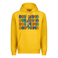 Lemon boy mama lightning bolt Premium Hoodie - MaliasSmallBusiness