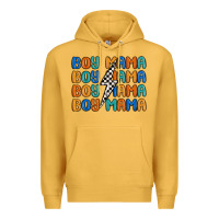 Mustard boy mama lightning bolt Premium Hoodie - MaliasSmallBusiness