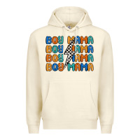 Sandshell boy mama lightning bolt Premium Hoodie - MaliasSmallBusiness