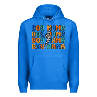 True Royal boy mama lightning bolt Premium Hoodie - MaliasSmallBusiness
