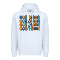 White boy mama lightning bolt Premium Hoodie - MaliasSmallBusiness