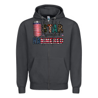 Smoke Star Spangled Hammered Zipper Hoodie - CowhideDigitalArt