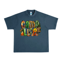 Midnight Navy camp life Urban Heavy Tee - RanaPortraitStore