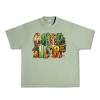 Oil Green camp life Urban Heavy Tee - RanaPortraitStore