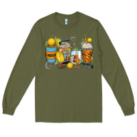 Army Green lacrosse coffee cups Long Sleeve Tee - Zillion Design Studio