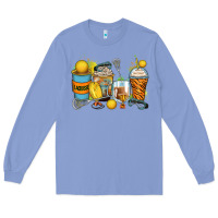 Colony Blue lacrosse coffee cups Long Sleeve Tee - Zillion Design Studio