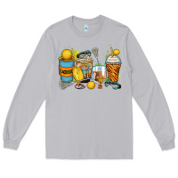 Moon Dust lacrosse coffee cups Long Sleeve Tee - Zillion Design Studio