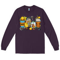 Plum lacrosse coffee cups Long Sleeve Tee - Zillion Design Studio