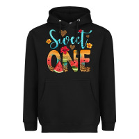 Black sweet one watermelon Heavyweight Hoodie - Artiststas