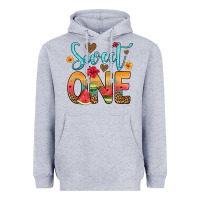 Heather Grey sweet one watermelon Heavyweight Hoodie - Artiststas